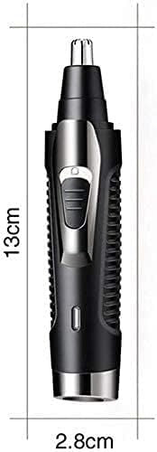 Ear Nose Hair Trimmer for Men Women USB Rechargeable Electric Facial Hair Trimmer with Dual-Edge Stainless Steel Blades
