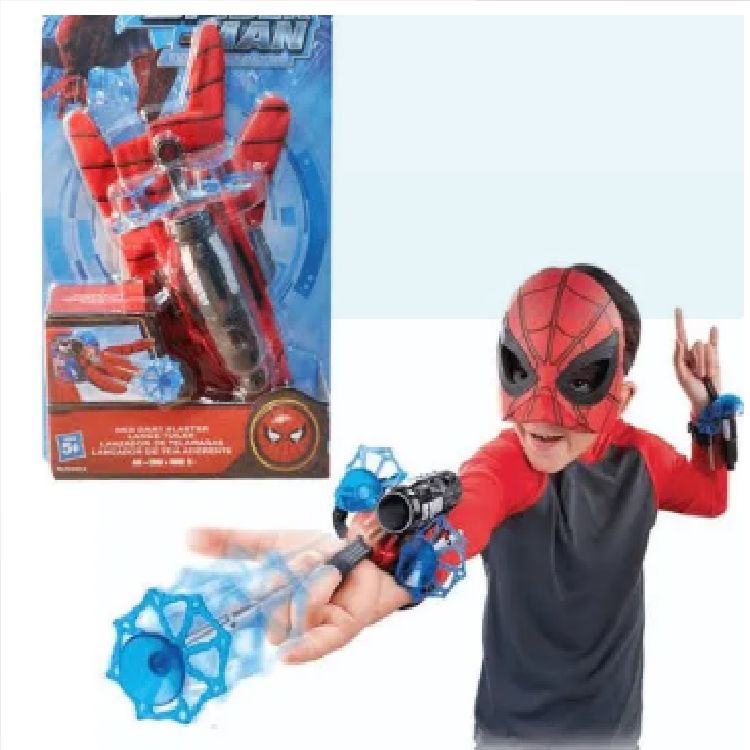 Spider Shooter Amazing Spiderman Costume Shooter Glove Toy Spiderman Web Dart Shooter With or Without Gloves Launcher Kids